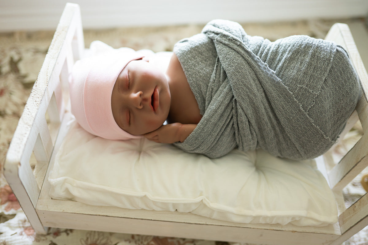 Hazel | Full Body Silicone Baby Doll – Sleeping Girl, 18 Inch