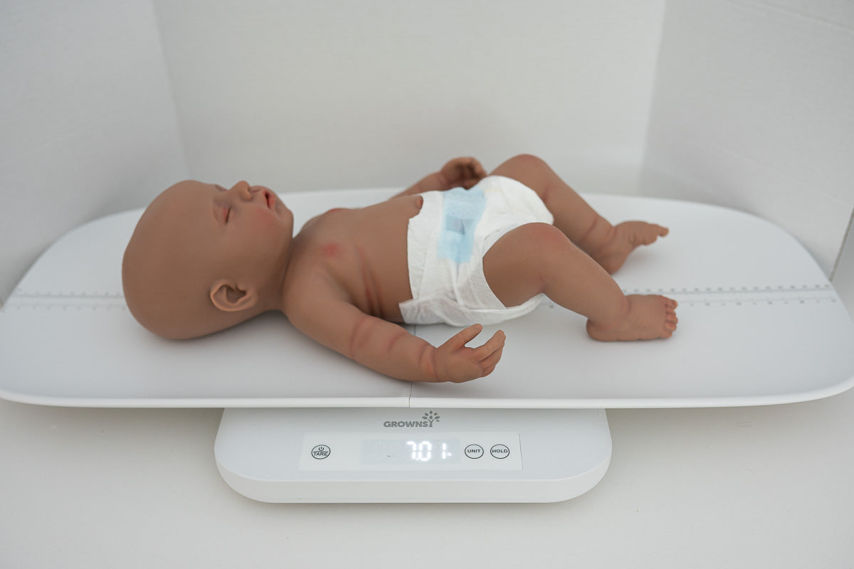 Hazel | Full Body Silicone Baby Doll – Sleeping Girl, 18 Inch